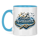 Keramik-Tasse zweifarbig Original NORDDEUTSCH #605