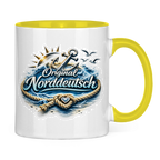 Keramik-Tasse zweifarbig Original NORDDEUTSCH #605