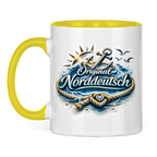 Keramik-Tasse zweifarbig Original NORDDEUTSCH #605