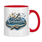 Keramik-Tasse zweifarbig Original NORDDEUTSCH #605