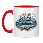 Keramik-Tasse zweifarbig Original NORDDEUTSCH #605