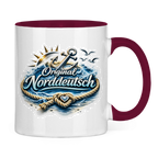 Keramik-Tasse zweifarbig Original NORDDEUTSCH #605