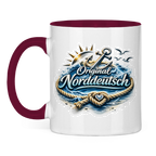Keramik-Tasse zweifarbig Original NORDDEUTSCH #605