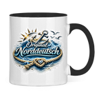 Keramik-Tasse zweifarbig Original NORDDEUTSCH #605