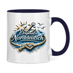 Keramik-Tasse zweifarbig Original NORDDEUTSCH #605