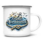 Emaille Tasse Original NORDDEUTSCH #605
