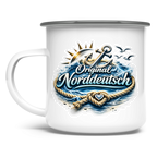 Emaille Tasse Original NORDDEUTSCH #605