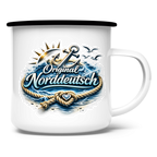 Emaille Tasse Original NORDDEUTSCH #605
