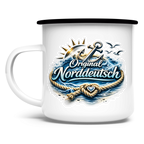 Emaille Tasse Original NORDDEUTSCH #605