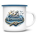 Emaille Tasse Original NORDDEUTSCH #605