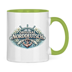 Keramik-Tasse zweifarbig Original NORDDEUTSCH #610
