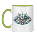Keramik-Tasse zweifarbig Original NORDDEUTSCH #610