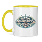 Keramik-Tasse zweifarbig Original NORDDEUTSCH #610
