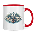 Keramik-Tasse zweifarbig Original NORDDEUTSCH #610