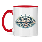 Keramik-Tasse zweifarbig Original NORDDEUTSCH #610