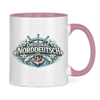 Keramik-Tasse zweifarbig Original NORDDEUTSCH #610