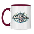 Keramik-Tasse zweifarbig Original NORDDEUTSCH #610