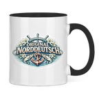 Keramik-Tasse zweifarbig Original NORDDEUTSCH #610