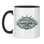 Keramik-Tasse zweifarbig Original NORDDEUTSCH #610