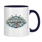 Keramik-Tasse zweifarbig Original NORDDEUTSCH #610