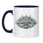 Keramik-Tasse zweifarbig Original NORDDEUTSCH #610