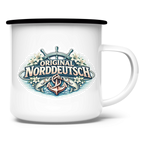 Emaille Tasse Original NORDDEUTSCH #610