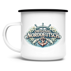 Emaille Tasse Original NORDDEUTSCH #610