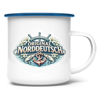 Emaille Tasse Original NORDDEUTSCH #610