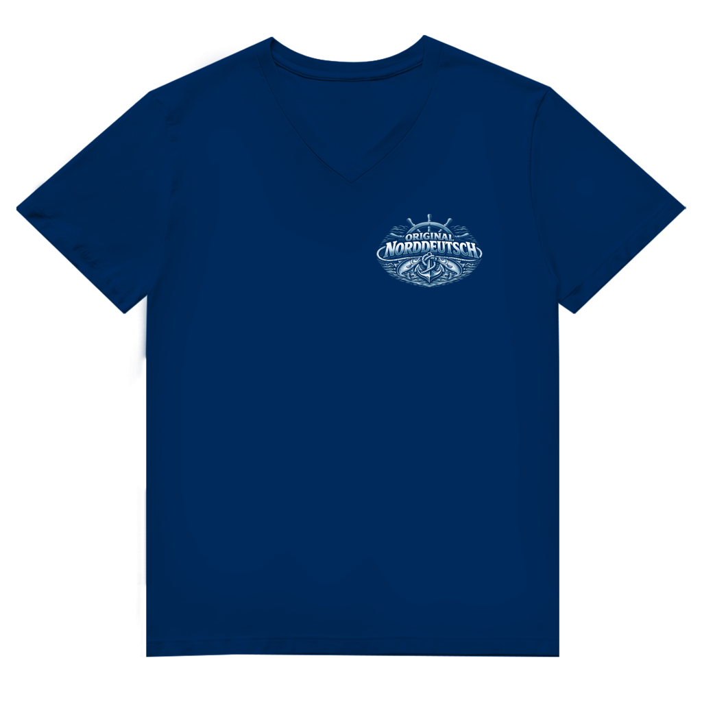 T-Shirt Herren V-Neck   Original NORDDEUTSCH #608