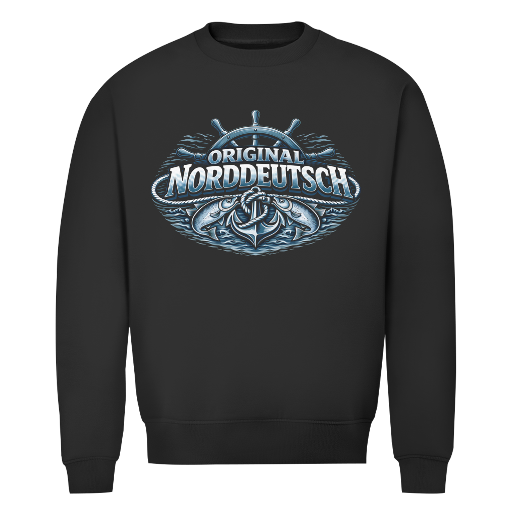 Sweatshirt Herren  Original NORDDEUTSCH #608 - einseitiger Druck
