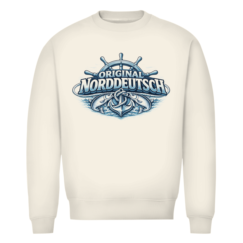 Sweatshirt Herren  Original NORDDEUTSCH #608 - einseitiger Druck