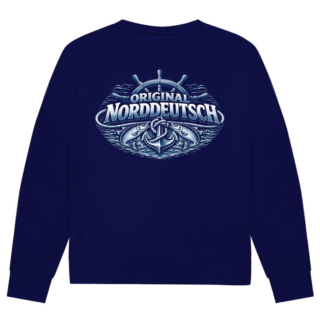 Sweatshirt Herren   Original NORDDEUTSCH #608 - beidseitiger Druck
