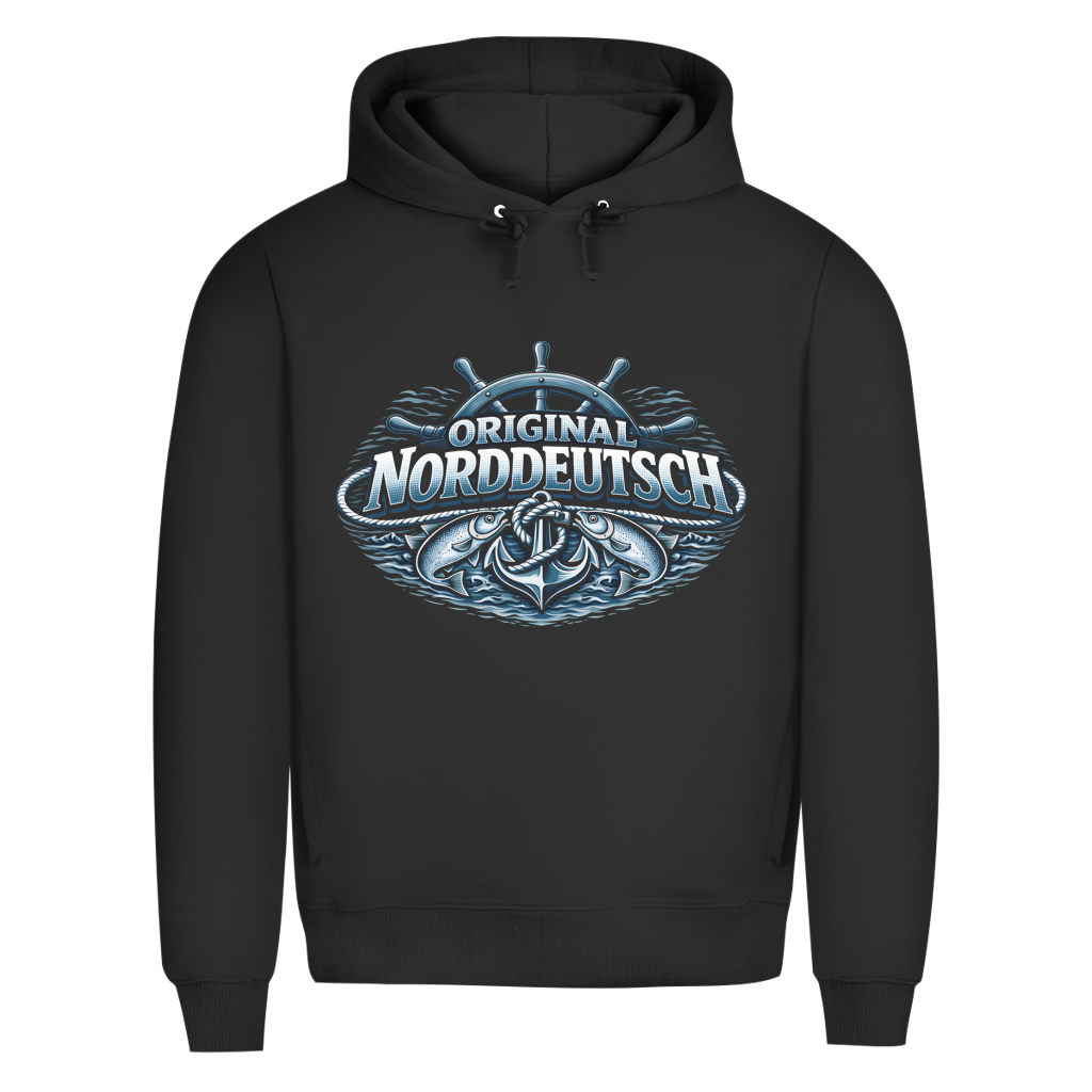 Hoodie Herren   Original NORDDEUTSCH #608 - einseitiger Druck