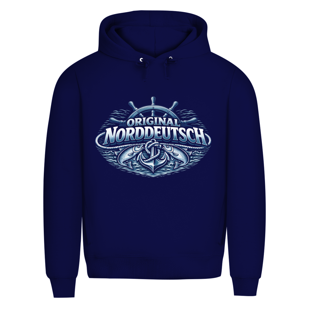 Hoodie Herren   Original NORDDEUTSCH #608 - einseitiger Druck