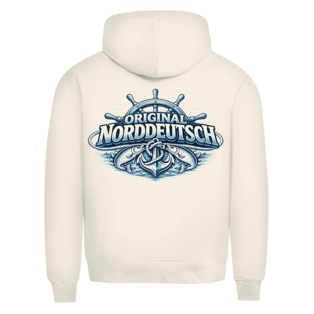 Hoodie Herren   Original NORDDEUTSCH #608- beidseitiger Druck