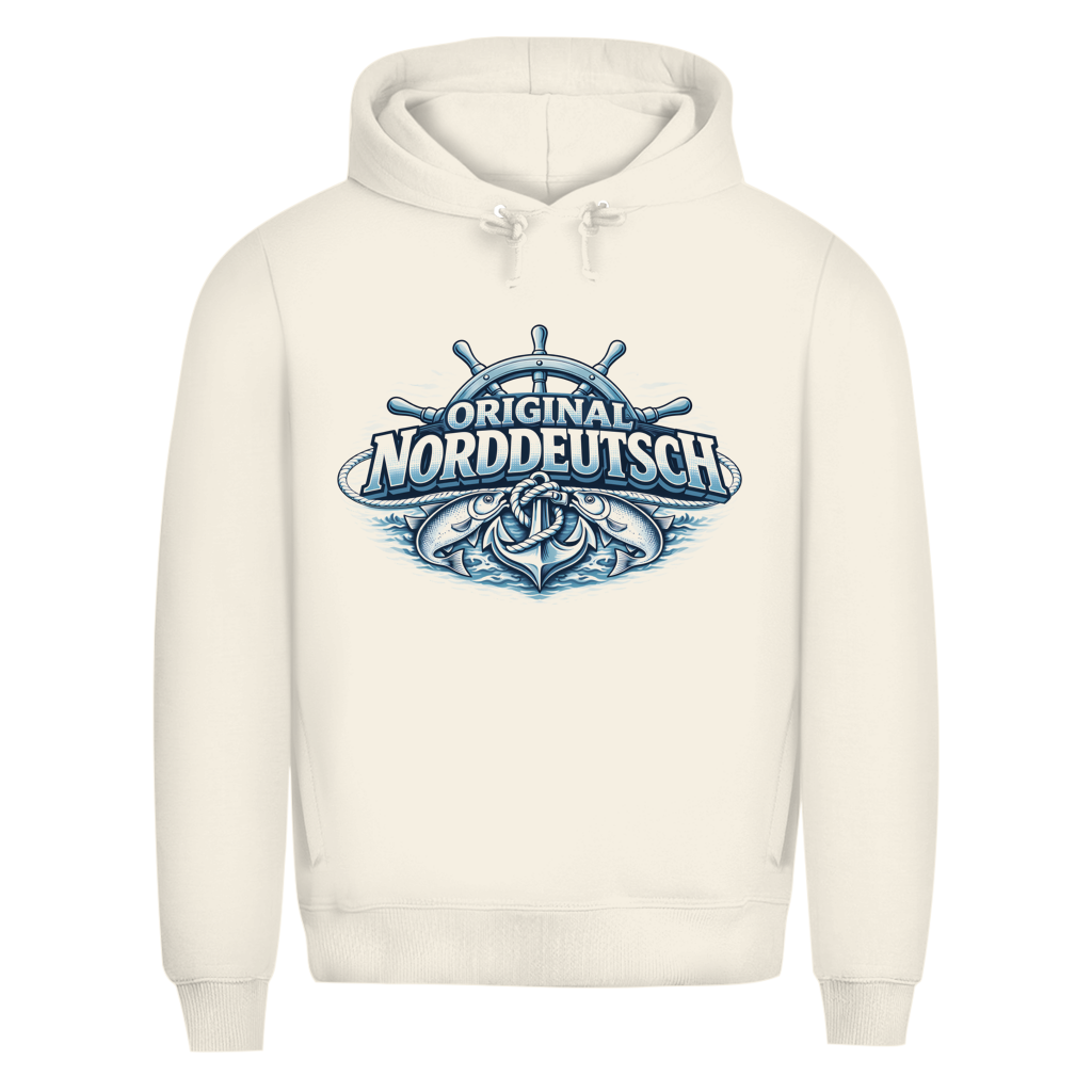Hoodie Herren   Original NORDDEUTSCH #608- beidseitiger Druck