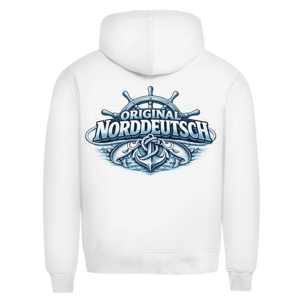 Hoodie Herren   Original NORDDEUTSCH #608- beidseitiger Druck