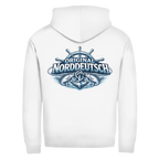 Hoodie-Jacke   Original NORDDEUTSCH #608 - beidseitiger Druck