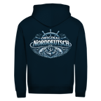 Hoodie-Jacke   Original NORDDEUTSCH #608 - beidseitiger Druck