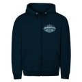 Hoodie-Jacke   Original NORDDEUTSCH #608 - beidseitiger Druck