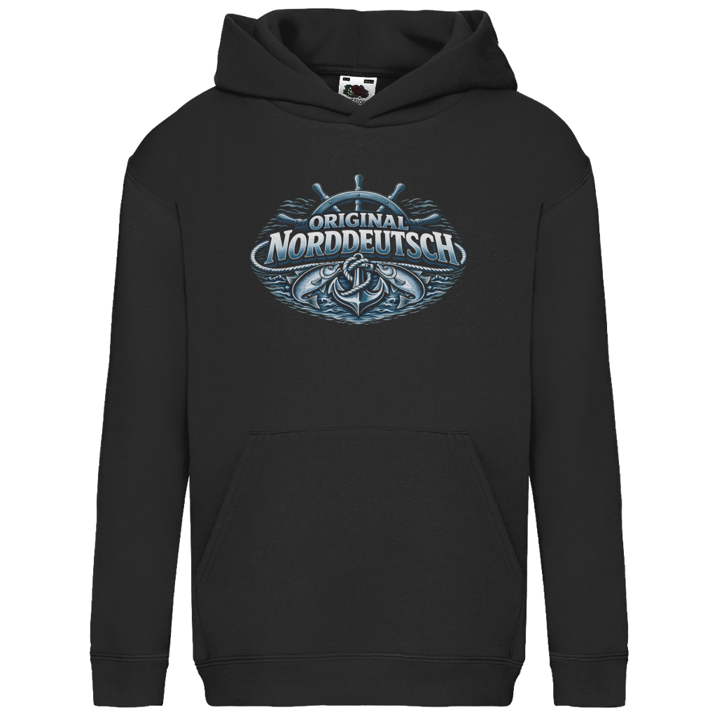 Hoodie Kinder  Original NORDDEUTSCH #608 - einseitiger Druck