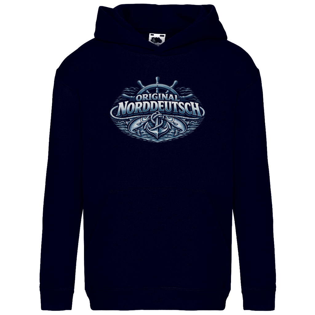 Hoodie Kinder  Original NORDDEUTSCH #608 - einseitiger Druck