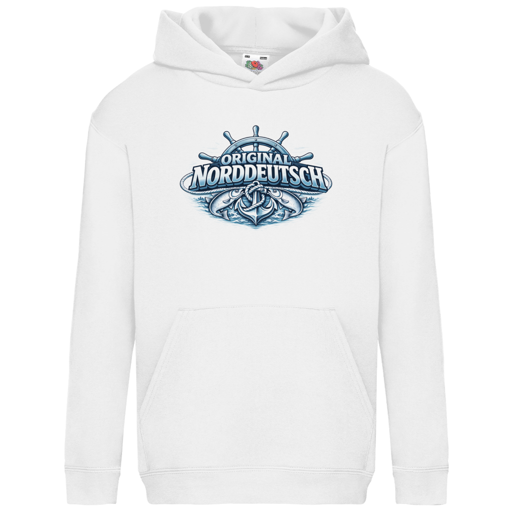 Hoodie Kinder  Original NORDDEUTSCH #608 - einseitiger Druck