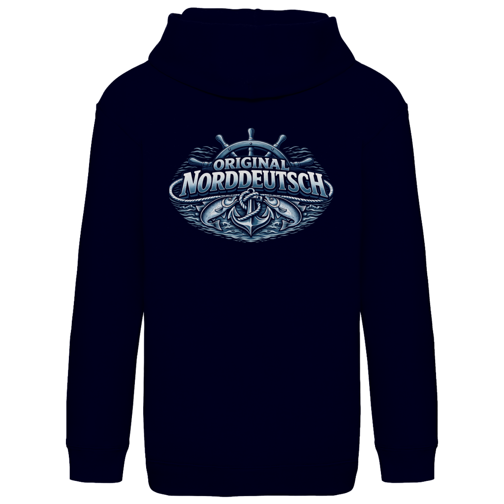 Hoodie Kinder  Original NORDDEUTSCH #608 - beidseitiger Druck