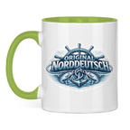 Keramik-Tasse zweifarbig   Original NORDDEUTSCH #608