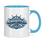 Keramik-Tasse zweifarbig   Original NORDDEUTSCH #608