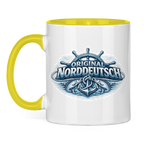 Keramik-Tasse zweifarbig   Original NORDDEUTSCH #608