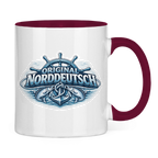 Keramik-Tasse zweifarbig   Original NORDDEUTSCH #608
