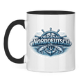 Keramik-Tasse zweifarbig   Original NORDDEUTSCH #608