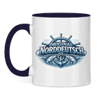 Keramik-Tasse zweifarbig   Original NORDDEUTSCH #608